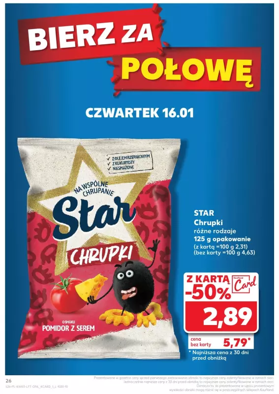 Kaufland - gazetka promocyjna Oferta Kaufland od czwartku 16.01 do środy 22.01 - strona 26