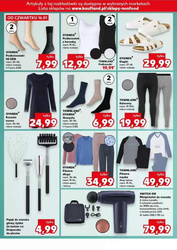 Kaufland - gazetka promocyjna Oferta Kaufland - Non Food  do środy 22.01 - strona 16