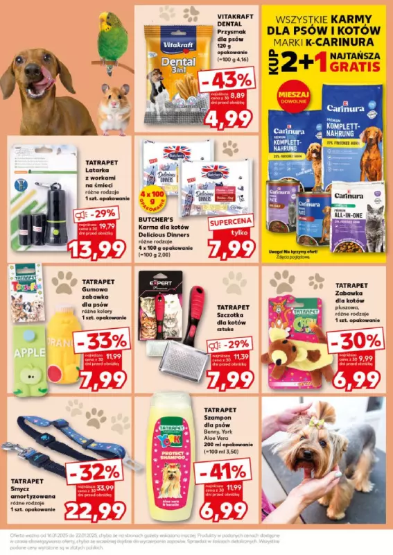 Kaufland - gazetka promocyjna Mocny Start od poniedziałku 20.01 do środy 22.01 - strona 39