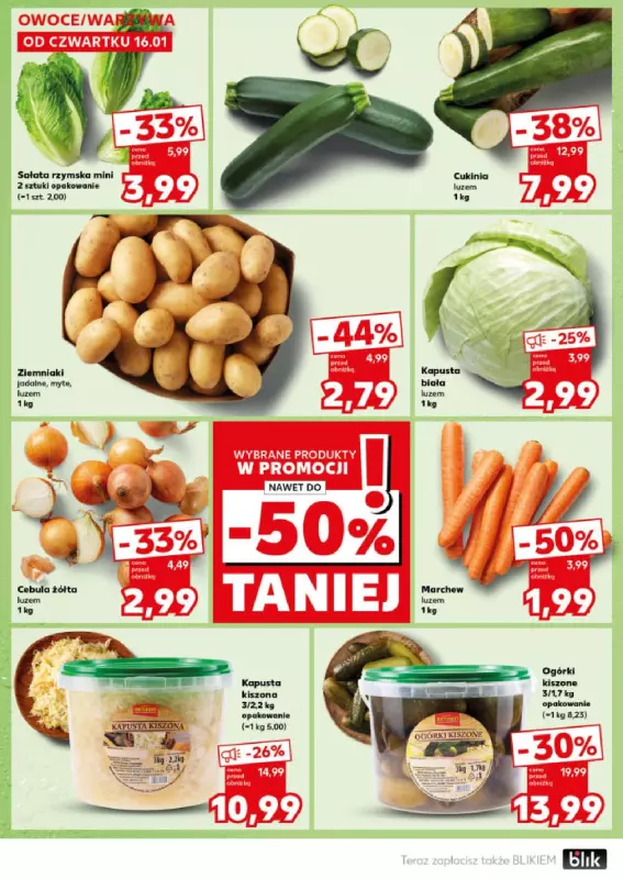 Kaufland - gazetka promocyjna Mocny Start od poniedziałku 20.01 do środy 22.01 - strona 10