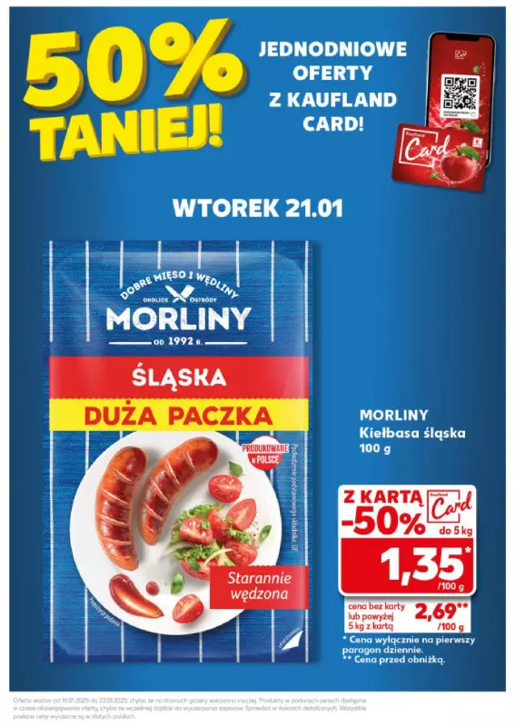 Kaufland - gazetka promocyjna Mocny Start od poniedziałku 20.01 do środy 22.01 - strona 5