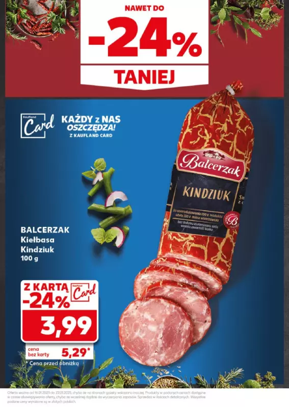 Kaufland - gazetka promocyjna Mocny Start od poniedziałku 20.01 do środy 22.01 - strona 17