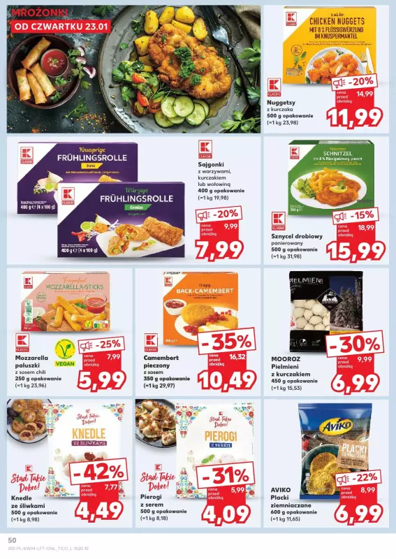 Kaufland - gazetka promocyjna Oferta Kaufland  do środy 29.01 - strona 50