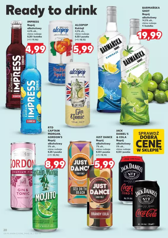 Kaufland - gazetka promocyjna Barek Kauflandu  do środy 05.02 - strona 20