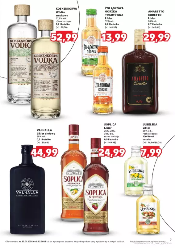 Kaufland - gazetka promocyjna Barek Kauflandu  do środy 05.02 - strona 9