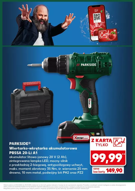 Kaufland - gazetka promocyjna Oferta Kaufland - Non Food od czwartku 23.01 do środy 29.01 - strona 13