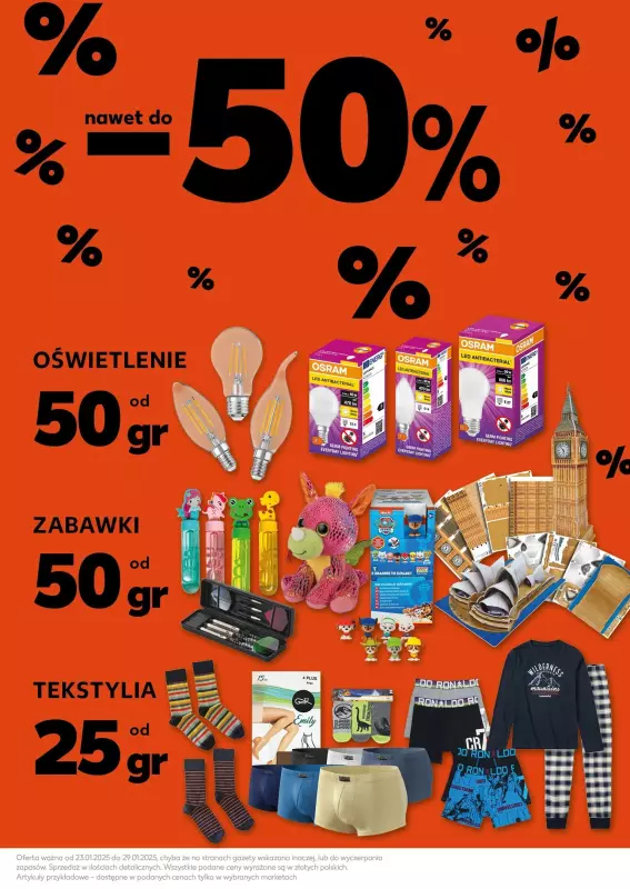 Kaufland - gazetka promocyjna Oferta Kaufland - Non Food od czwartku 23.01 do środy 29.01 - strona 7