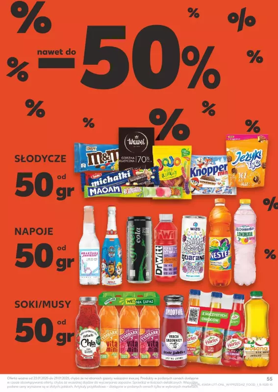 Kaufland - gazetka promocyjna Oferta Kaufland od czwartku 23.01 do środy 29.01 - strona 55