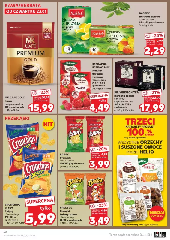 Kaufland - gazetka promocyjna Oferta Kaufland od czwartku 23.01 do środy 29.01 - strona 62