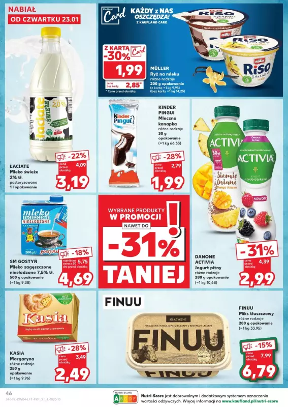 Kaufland - gazetka promocyjna Oferta Kaufland od czwartku 23.01 do środy 29.01 - strona 46