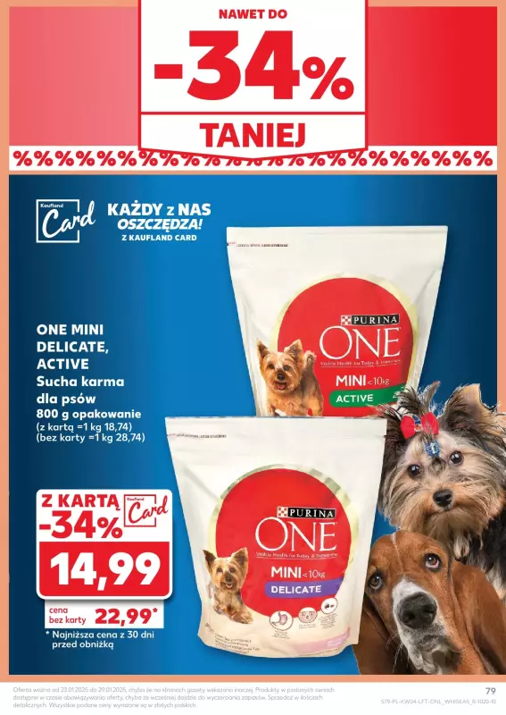 Kaufland - gazetka promocyjna Oferta Kaufland od czwartku 23.01 do środy 29.01 - strona 79