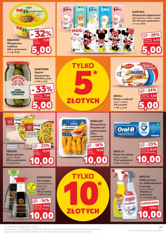 Kaufland - gazetka promocyjna Oferta Kaufland od czwartku 23.01 do środy 29.01 - strona 27