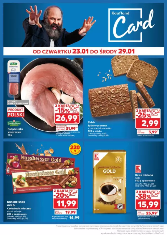 Kaufland - gazetka promocyjna Mocny Start od poniedziałku 27.01 do środy 29.01 - strona 38