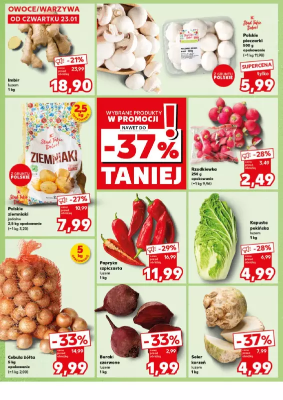 Kaufland - gazetka promocyjna Mocny Start od poniedziałku 27.01 do środy 29.01 - strona 12