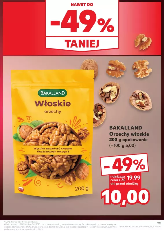 Kaufland - gazetka promocyjna Oferta Kaufland  do środy 05.02 - strona 29