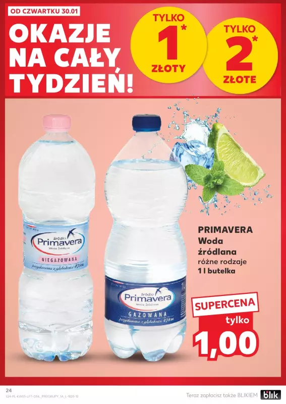 Kaufland - gazetka promocyjna Oferta Kaufland  do środy 05.02 - strona 24