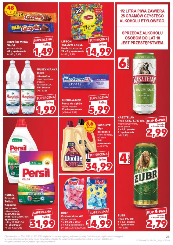 Kaufland - gazetka promocyjna Oferta Kaufland  do środy 05.02 - strona 23