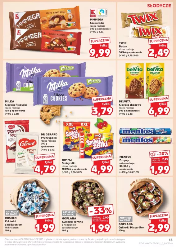 Kaufland - gazetka promocyjna Oferta Kaufland  do środy 05.02 - strona 63