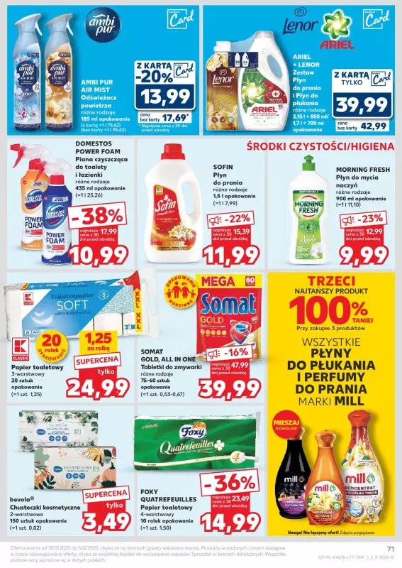 Kaufland - gazetka promocyjna Oferta Kaufland  do środy 05.02 - strona 71