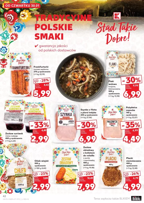 Kaufland - gazetka promocyjna Oferta Kaufland  do środy 05.02 - strona 42