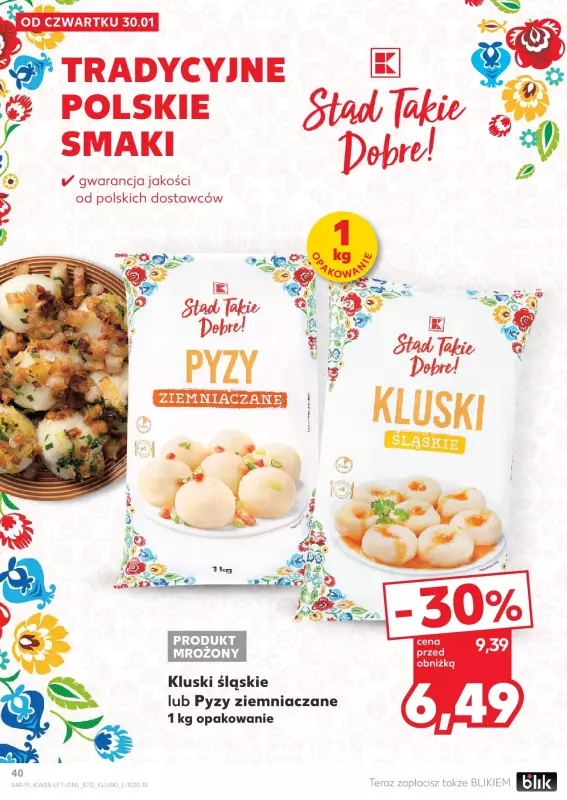 Kaufland - gazetka promocyjna Oferta Kaufland  do środy 05.02 - strona 40