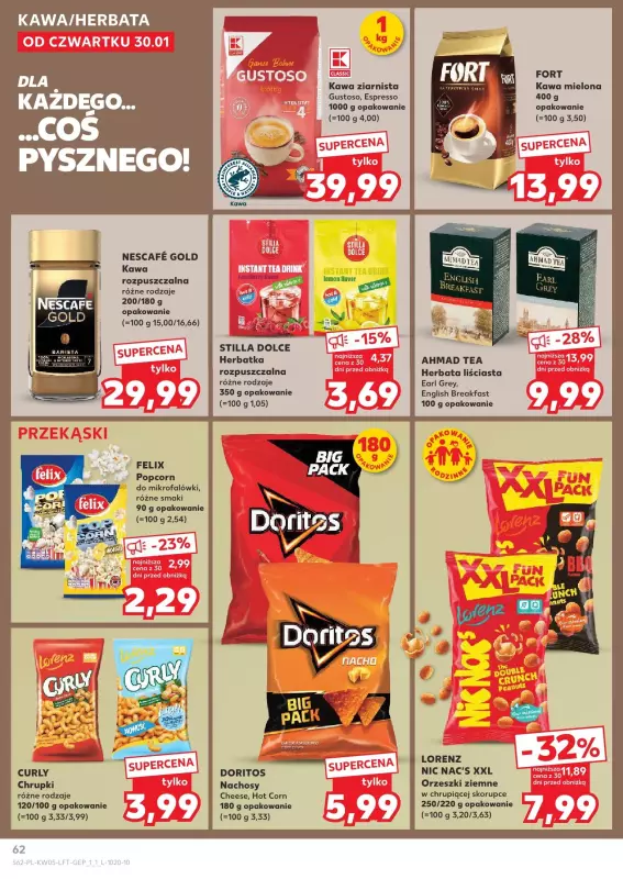 Kaufland - gazetka promocyjna Oferta Kaufland  do środy 05.02 - strona 62