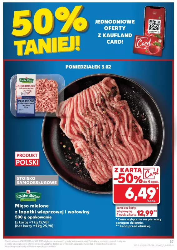 Kaufland - gazetka promocyjna Oferta Kaufland  do środy 05.02 - strona 37