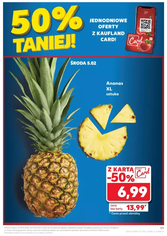 Kaufland - gazetka promocyjna Oferta Kaufland  do środy 05.02 - strona 39