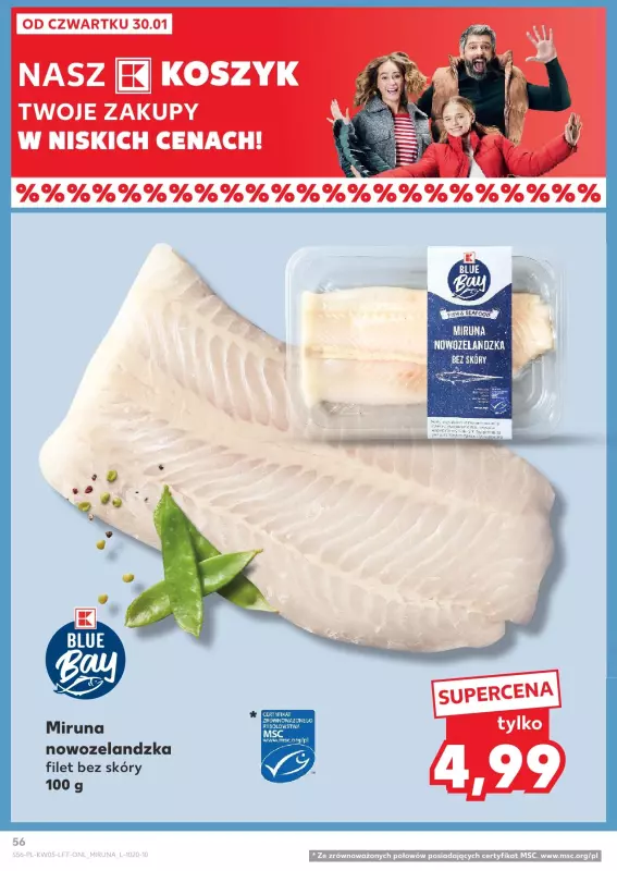 Kaufland - gazetka promocyjna Oferta Kaufland  do środy 05.02 - strona 56