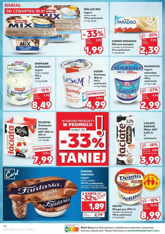 Kaufland - gazetka promocyjna Oferta Kaufland  do środy 05.02 - strona 54