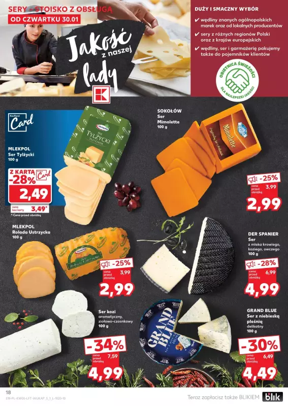 Kaufland - gazetka promocyjna Oferta Kaufland  do środy 05.02 - strona 18