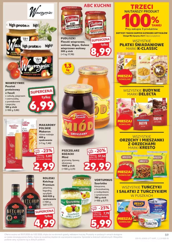 Kaufland - gazetka promocyjna Oferta Kaufland  do środy 05.02 - strona 59