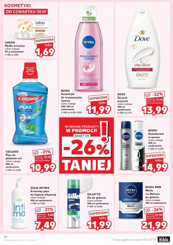 Kaufland - gazetka promocyjna Oferta Kaufland  do środy 05.02 - strona 70