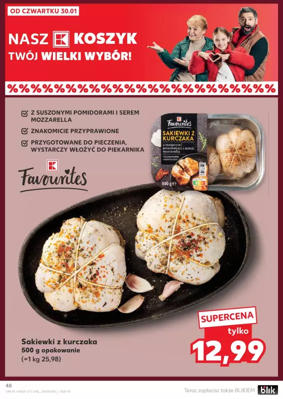 Kaufland - gazetka promocyjna Oferta Kaufland  do środy 05.02 - strona 48