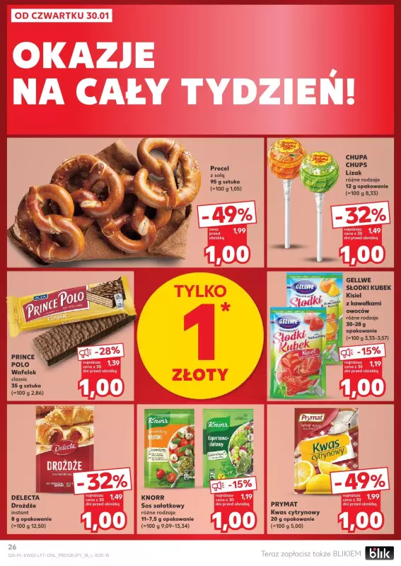 Kaufland - gazetka promocyjna Oferta Kaufland  do środy 05.02 - strona 26