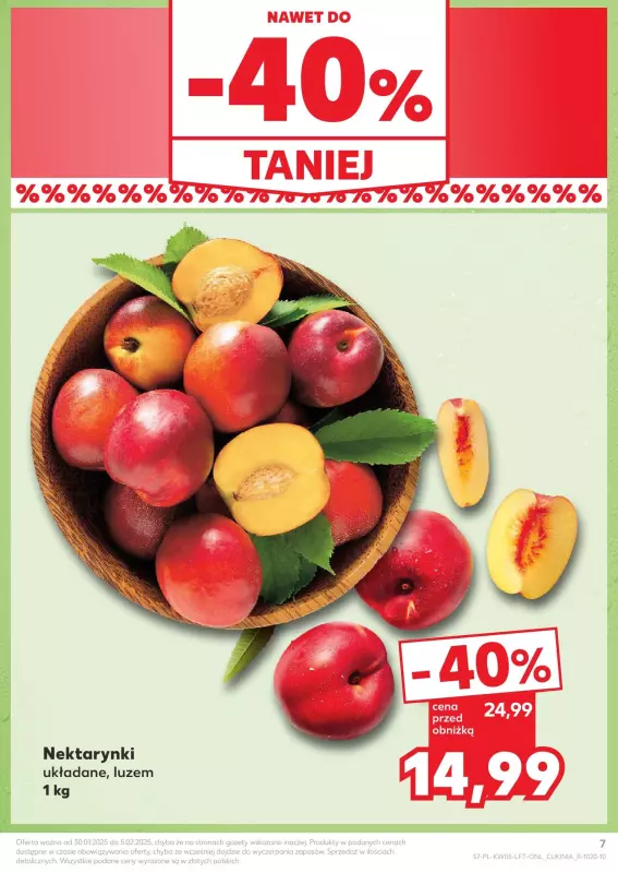 Kaufland - gazetka promocyjna Oferta Kaufland od czwartku 30.01 do środy 05.02 - strona 7