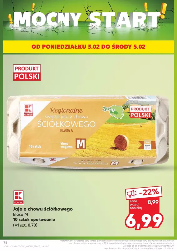 Kaufland - gazetka promocyjna Oferta Kaufland od czwartku 30.01 do środy 05.02 - strona 76