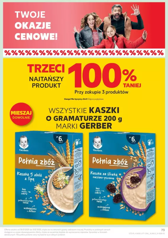 Kaufland - gazetka promocyjna Oferta Kaufland od czwartku 30.01 do środy 05.02 - strona 73