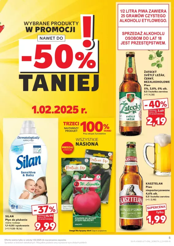 Kaufland - gazetka promocyjna Oferta Kaufland od czwartku 30.01 do środy 05.02 - strona 5