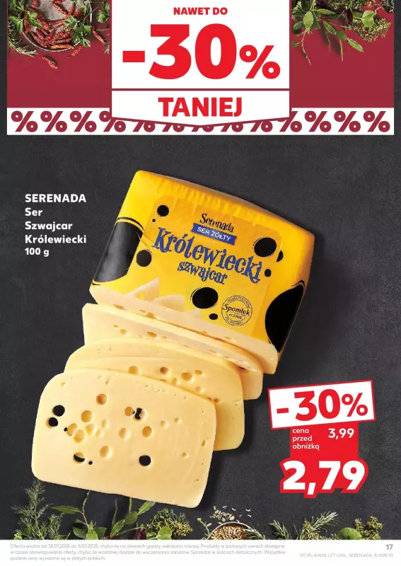 Kaufland - gazetka promocyjna Oferta Kaufland od czwartku 30.01 do środy 05.02 - strona 17