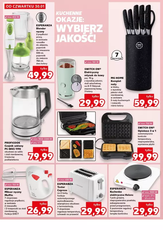 Kaufland - gazetka promocyjna Oferta Kaufland - Non Food od czwartku 30.01 do środy 05.02 - strona 12