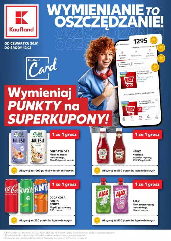 Kaufland - gazetka promocyjna Oferta Kaufland - Kupony od soboty 01.02 do środy 12.02