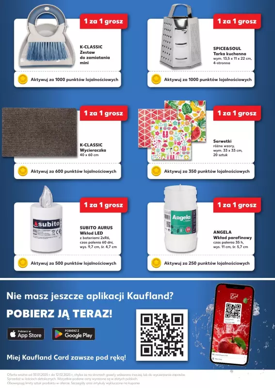 Kaufland - gazetka promocyjna Oferta Kaufland - Kupony od soboty 01.02 do środy 12.02 - strona 6