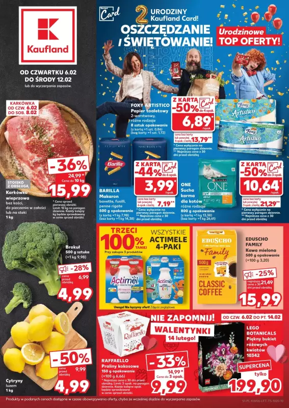 Kaufland - gazetka promocyjna Oferta Kaufland  do środy 12.02