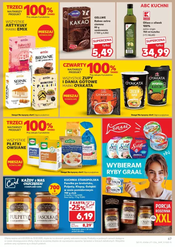 Kaufland - gazetka promocyjna Oferta Kaufland  do środy 12.02 - strona 67