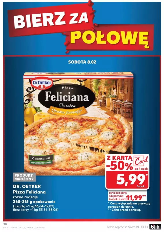 Kaufland - gazetka promocyjna Oferta Kaufland  do środy 12.02 - strona 38