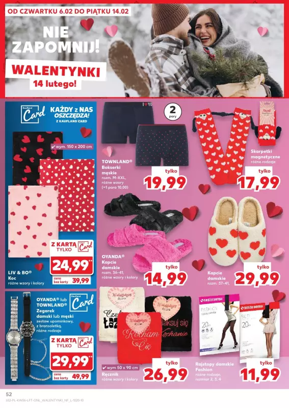 Kaufland - gazetka promocyjna Oferta Kaufland  do środy 12.02 - strona 52