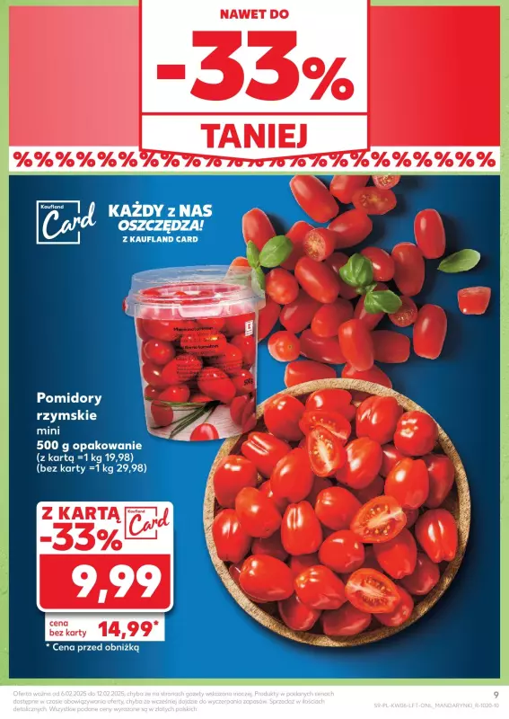 Kaufland - gazetka promocyjna Oferta Kaufland  do środy 12.02 - strona 9