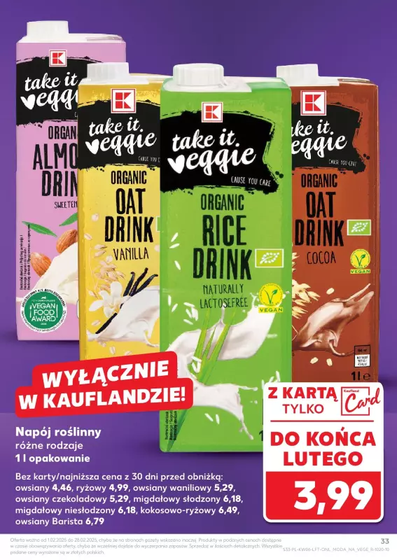 Kaufland - gazetka promocyjna Oferta Kaufland  do środy 12.02 - strona 33