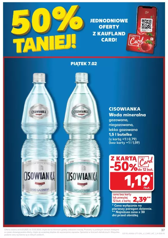 Kaufland - gazetka promocyjna Oferta Kaufland  do środy 12.02 - strona 37